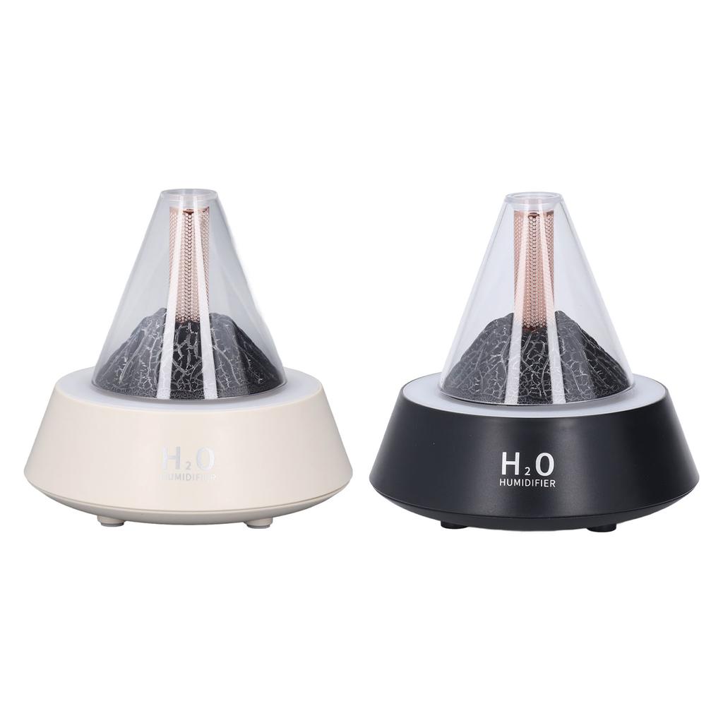 Volcano Aromatherapy Diffuser 7 Color LED Ambient Light Multiple Modes Quiet Auto Shut Off 80ml Volc