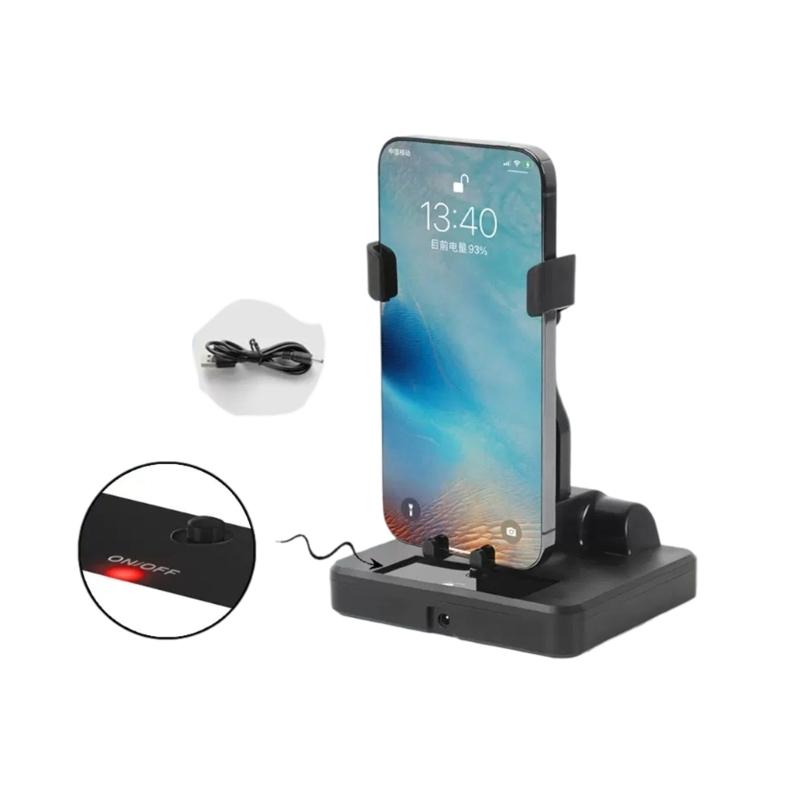 

Auto Motion Shaker For Smartphone Step Counting Programmable Timer Quiet Operation ABS Stainless Steel Design Noise Less