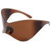 1 Pair Men Y2k Sport Sunglasses Uv400 Protection Safety Cycling Sun Glasses Eyewear For Driving Fishing