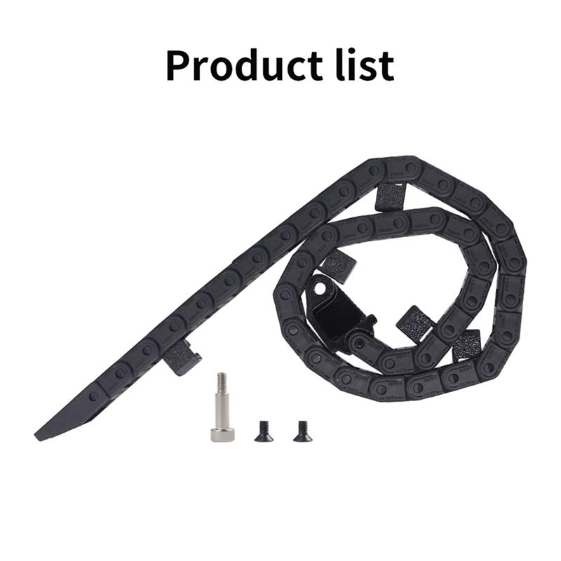 A13E-For Creality K1/K1 Max Open Drag Chain Bridge Type 6X10mm Cable Carrier For K1/K1 Max 3D Printer