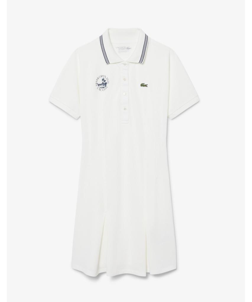 LACOSTE Women'S Miami Open Short Sleeve Pique Dress Ef0437-56G 70V