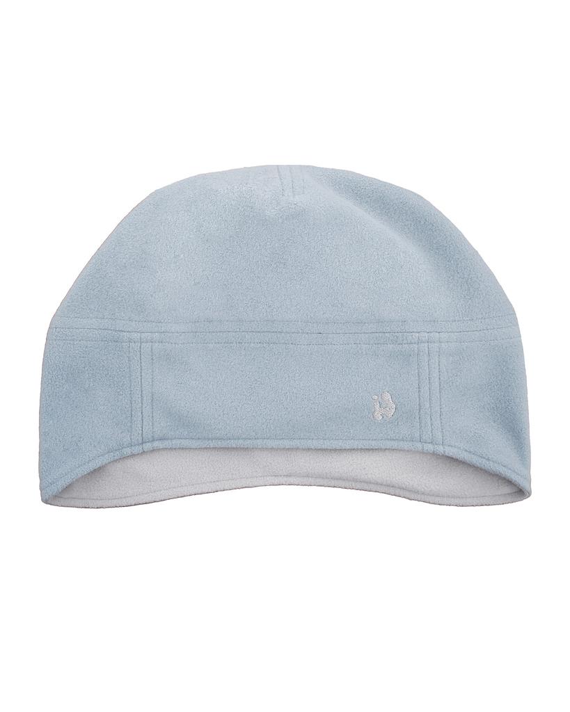 Inodoleu Reversible Fleece Beanie _ Blue & Gray