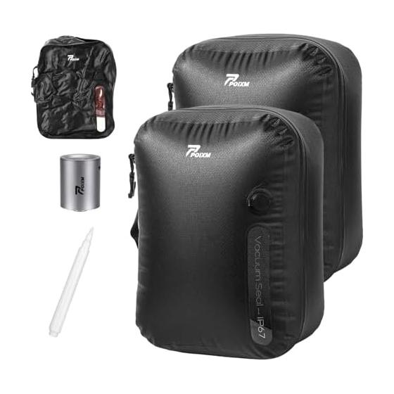 Compression Bag Travel Clothes Compression Bag Electric Pump Rechargeable 180 Fully Open Compression Bag Travel Vacuum Storage Clothes Compression