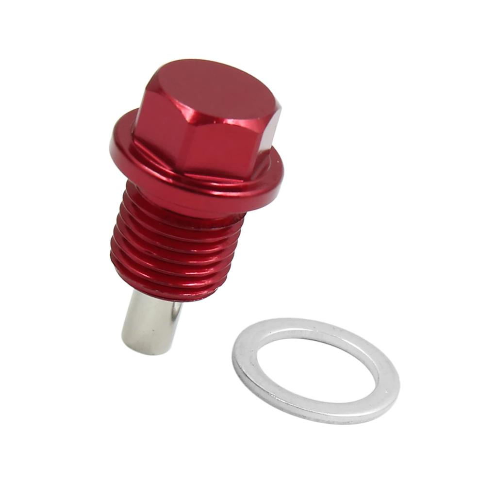 ACROPIX Fan Drain Bolt Universal M14 x 1.5 Red 1pc