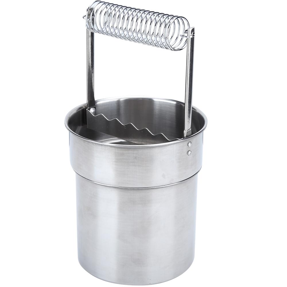 Artist Brush Washer Double Layer Filtration Portable Stainless Steel Brush Cleaner for Sketching