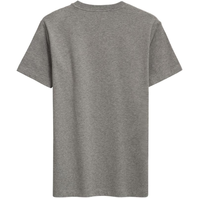 Calvin Klein Printed Letter Breathable Round Neck Short Sleeve T-Shirt Men Tops Gray J320931P2D