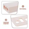 J1UL1N Polymer Clay Bead Craft Tool - 10/12/15Mm Bead Roller Mold