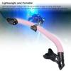 Dual Function Wet Full Dry Diving Snorkel with Bite Valve for Freediving Snorkeling Universal Diving Gear Easy Breath Pink