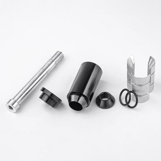 Fork Stem Riser Adjustable Solid Aluminium Alloy Rust Resistant Fork Stem Extender
