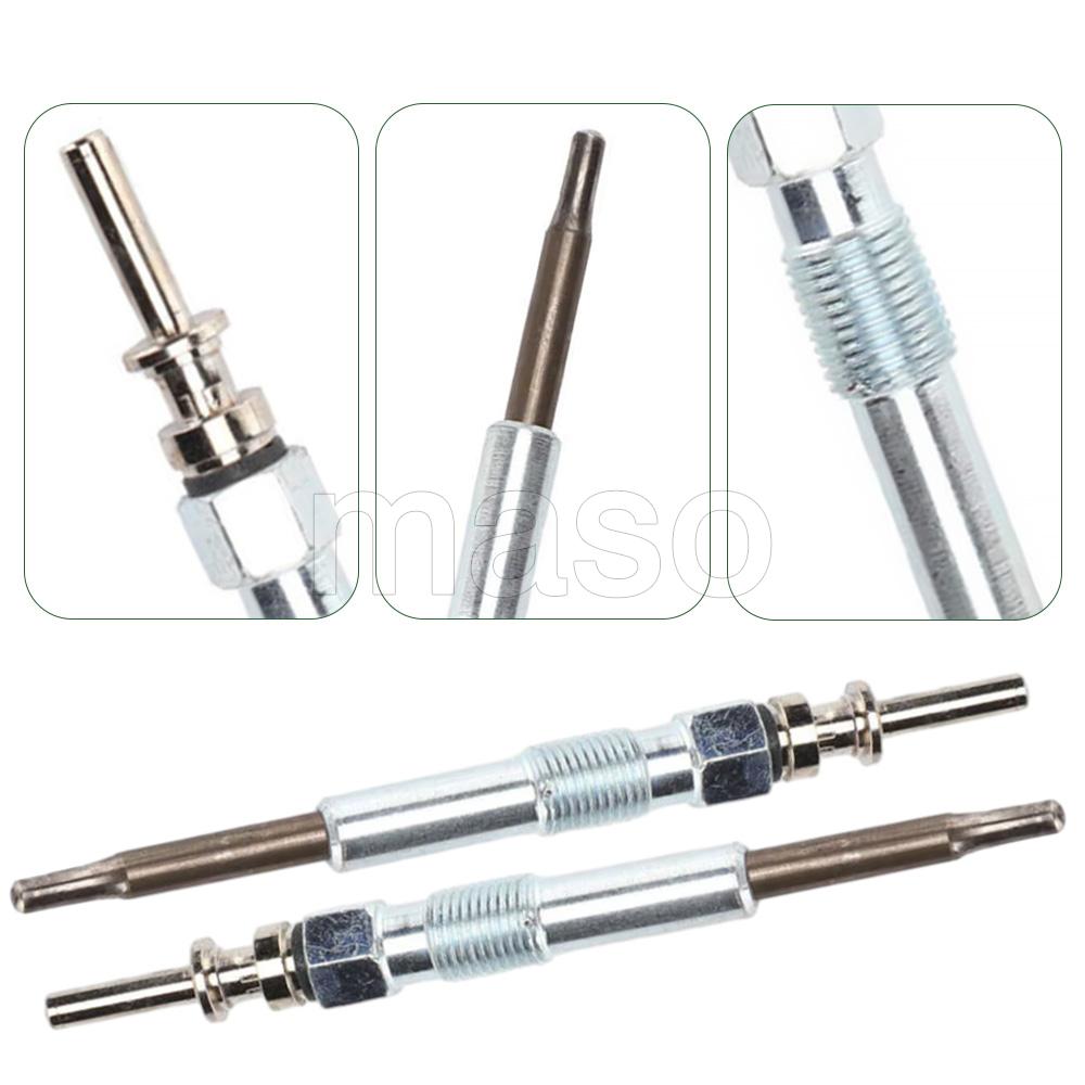 6pcs Diesel Engine Glow Plug 0250402002 12237786869 For BMW 1 3 5 6 7 Series E81 E46 E60 E61 E63 E90 X3 X5 X6 E53 E70
