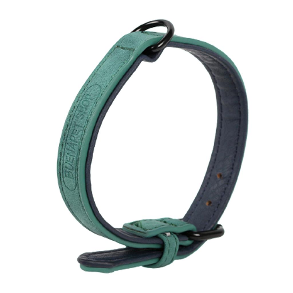 Katzenhalsband, einfarbig, verstellbar, verschleißfest, modisch, für Haustiere, Hunde, Kunstlederhalsband