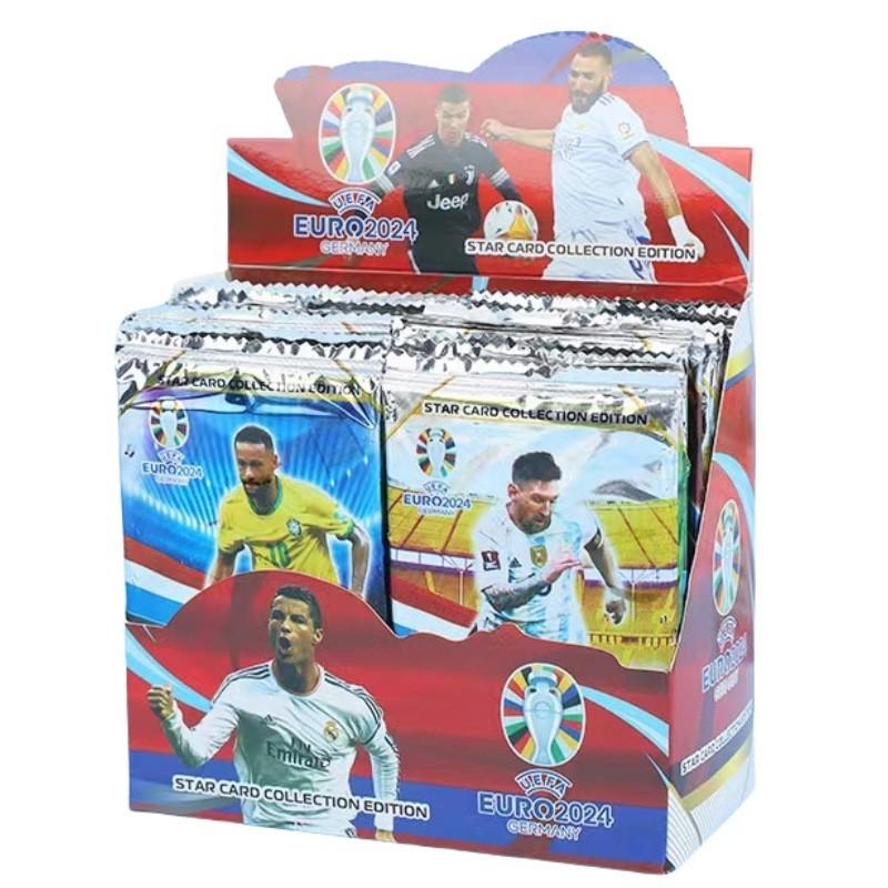 Premium Football Star Cards European Cup Cristiano Ronaldo Neymar Messi Collectible
