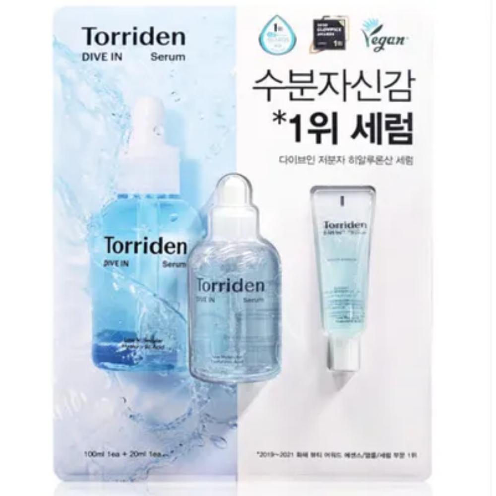 TORRIDEN DIVE-IN Low Molecular Hyaluronic Acid Serum Set / K-Beauty KOREA COSMETIC