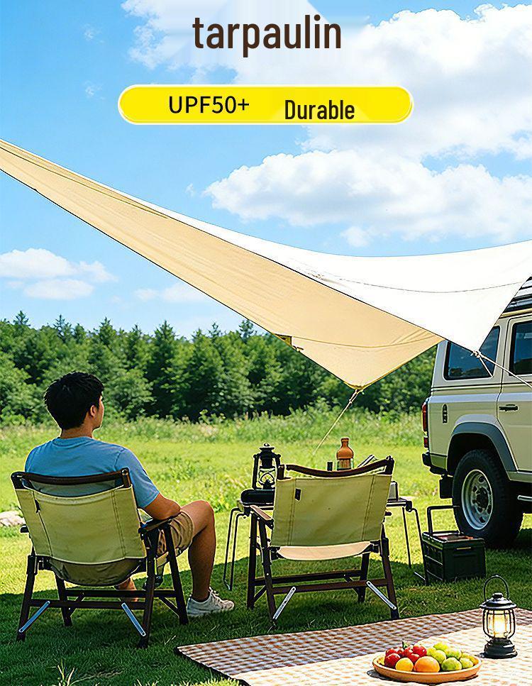 Tragbares, supergroßes, regendichtes Sonnenschutz-Markisenzelt für Camping im Freien, Hof, Auto und Strand