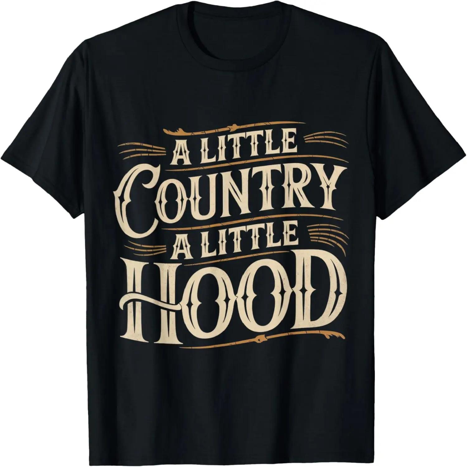 Немного деревни, немного района, крутая, смешная, городская уличная футболка S