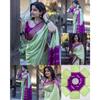 New Launch - Soft Lychee Silk Saree with Rich Pallu and All Over Jacquard Work