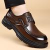 Designer Big Head Derby Shoes for Men Solid Color Fashion Casual Platform Shoe Male Spring Autumn High Quality Leather Shoes Man