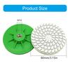 80mm Ceramic Tile Trimming Polishing Pads Wet Dry Stone Concrete Marble Sanding Grinding Disc Replacement