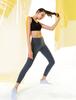 Yvette Compression Yoga Training Breathable Leggings for Long Size S Women's High-Waisted Pants, Tights, Running, Length, Gray,