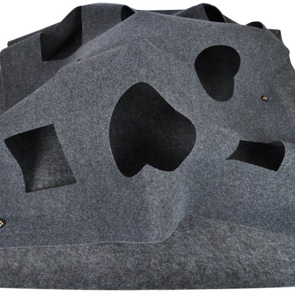 Pet Playing Mat Polyester Bite Resistant Cat Dog Breathable Activity Interactive Pad for Home