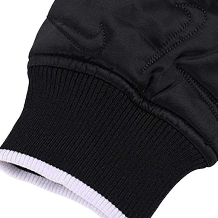 Nike Cotton Jacket Windproof Warm Casual Kids Jackets Black D03684-010