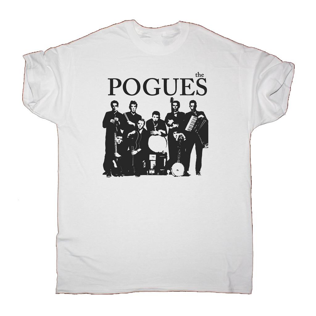 The Pogues Band Was Founded in 1982 By The London Leisure Tshirt Luxury Brand for Both Men and Women Top 2026