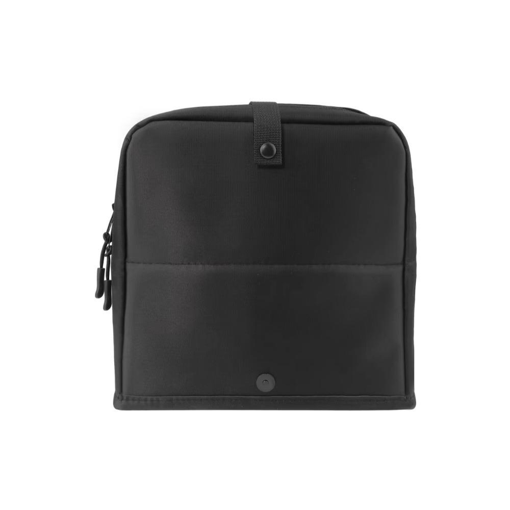 

Black Color Makeup Brush Bag Large Capacity Single Design Multifunctional Storage Bag Magnetic Locking Closure Brush Bag
