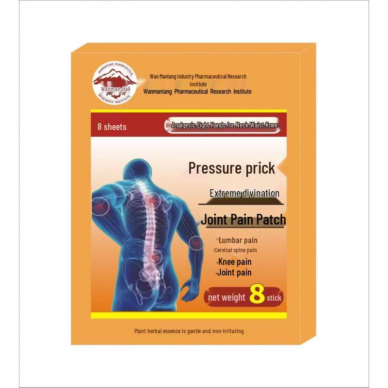 Wan Mantang Joint Pain Relief Patches - 8 Pack