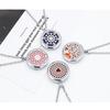 High Quality Patterns Tree of Life Aromatherapy Diffuser Pendant Perfume Locket Women Essential Oil Necklace Jewelry Wholesale