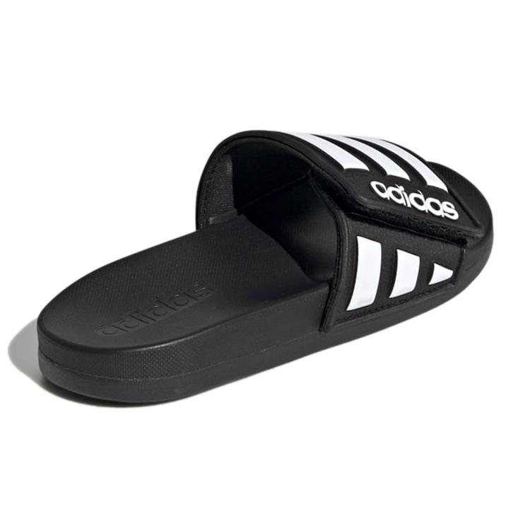 New Adidas Adilette Series Slippers Black White Kids' EG1879