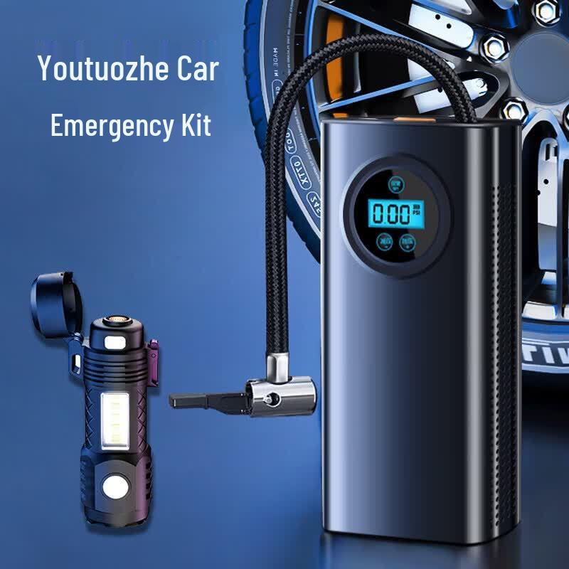 Youtuozhe Car Emergency Wireless Tire Inflator Kit