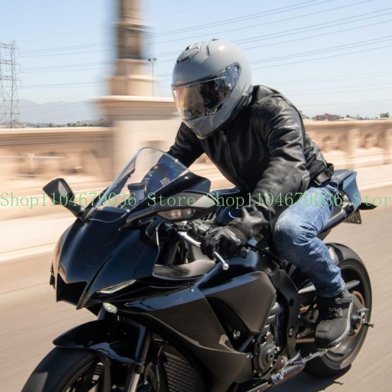 652F Clear View Helmets Lens Providing Scratch Resistance Effective UV Blocking Hassle tall Suitable for HJC i71