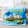 Future Family Adventure Personalized Text Blanket Lightweight Personalized Blanket Durable Comfort Great for Chair Office Living Room Bed