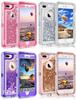 Shell Shockproof Defender Quicksand Glitter Liquid Case For Iphone 678px
