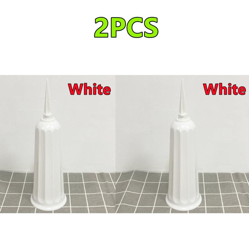 2/1PC Cemetery Vase with Spikes Plastic Floral Vase Holder for Gravestone Grave Yard Ground Outdoor Flower Marker Decorations