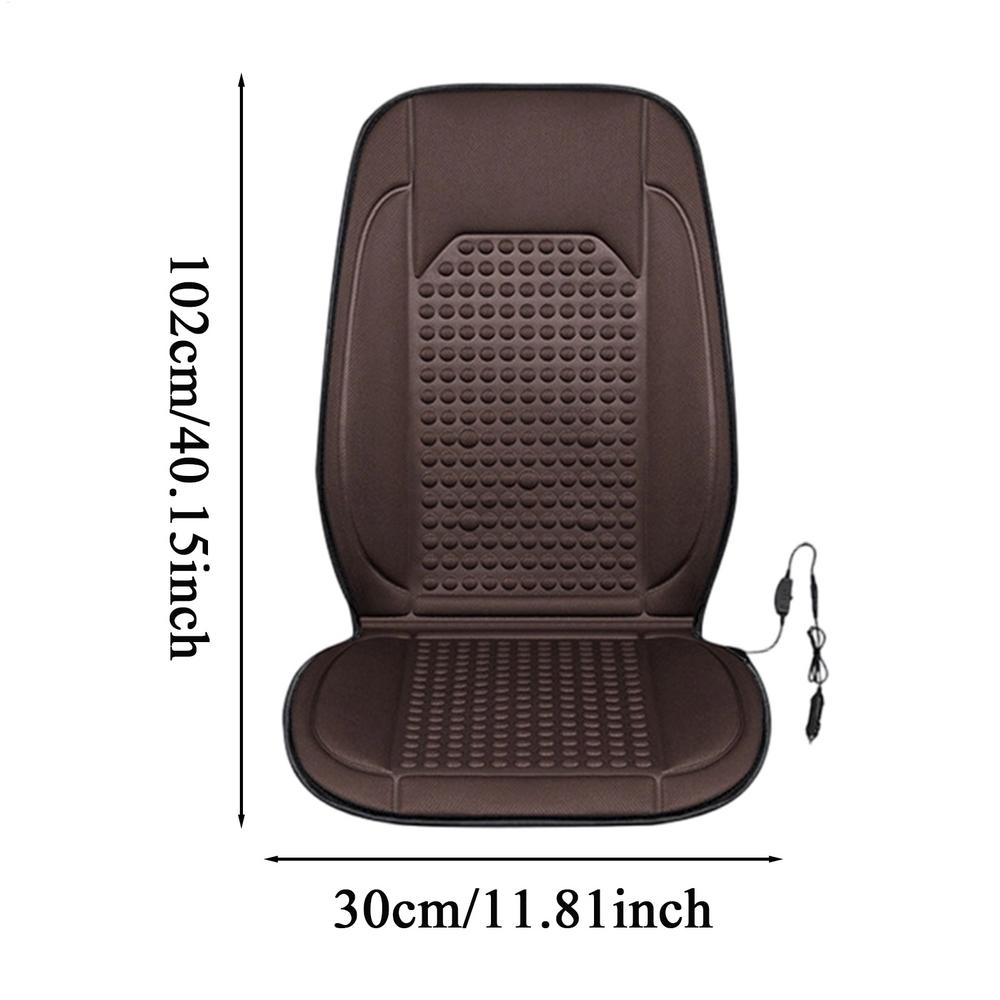 Car Seat Heater Non-Slip Overheat Protection Full Back Fast Heating Seat Warmer For Car For Truck SUV RV Sedan Automotive Van