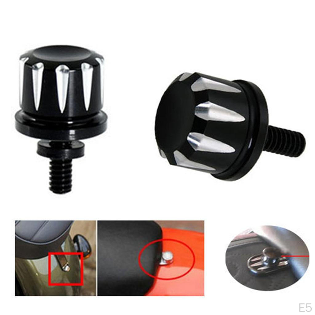 Seat Bolt Screw Knurled Seats Cover Bolts Aluminum for 1997-2017