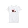 Polo SS23 Letter Pattern Crew Neck Short Sleeve T-Shirt Men Tops White 211886930-001