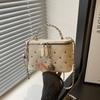 Fashion diamond chain small bag women's new high-end bright diamond box bag foreign style one shoulder messenger bag tide