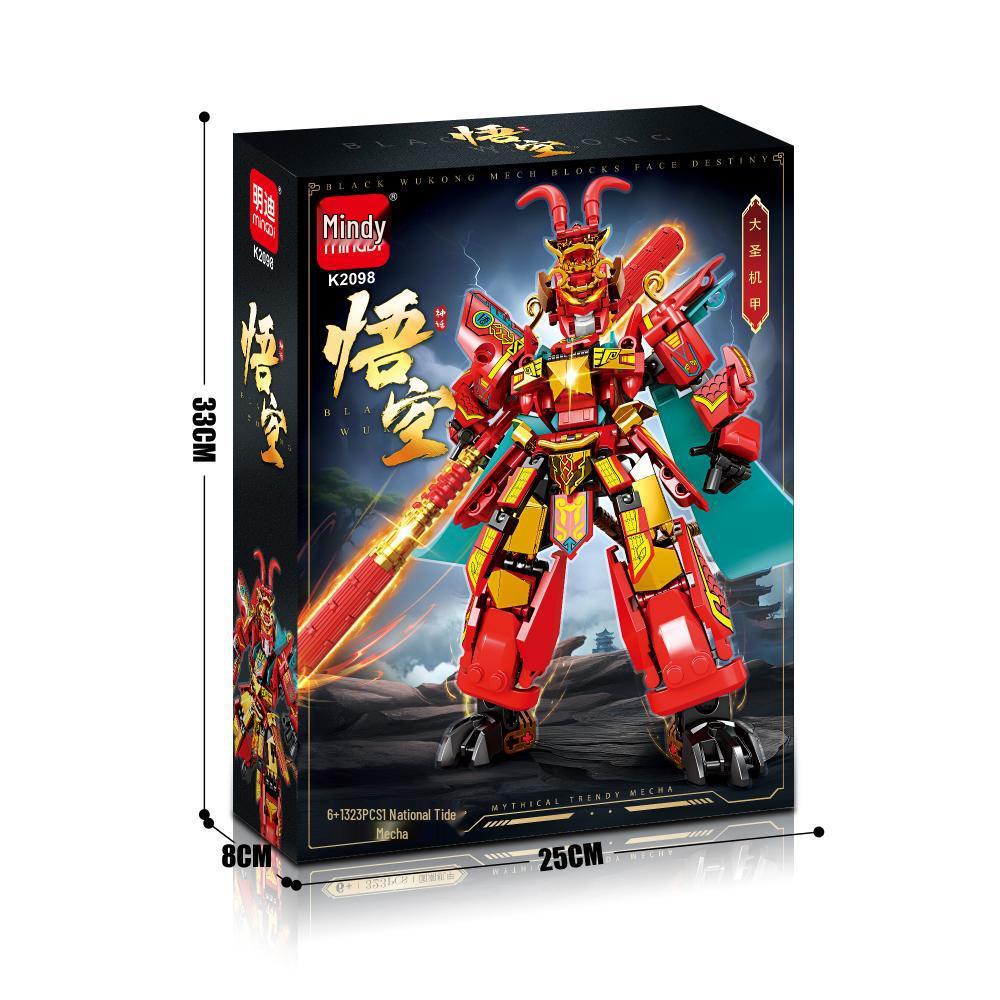 

Механизм Минди K2132 Укун, Совместимый с конструкторами Лего - Детская игрушка для сборки Цитянь Шэнчжэ, Идеальный подарок для мальчика