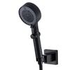 Black Warrior Pressurized Six-Gear Handheld Shower Head – Energy-Saving Nozzle for Household Bath