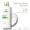 DOVE Hair Fall Rescue Shampoo 650 Ml|| For Damaged Hair|| Hair Fall Control for Thicker Hair - Mild Daily Anti Hair Fall Shampoo for Men & Women