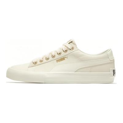 Bari Casual Round Toe Lace-Up Durable Low-Top Sneakers Unisex Sneakers White 389383-04
