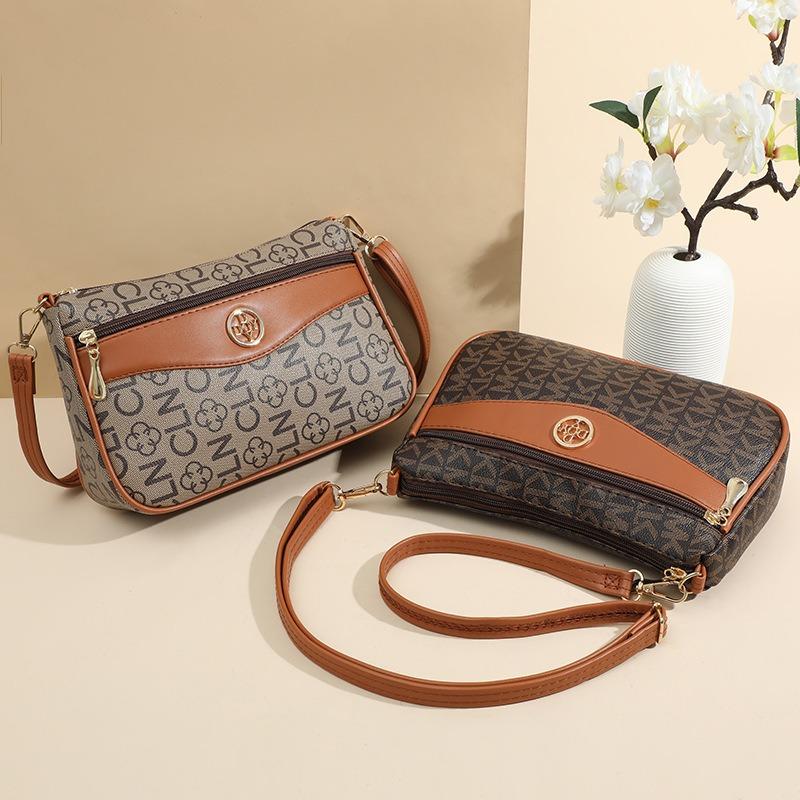 Women's Bag New Fashionable and Versatile High-end Single Shoulder Oblique Span Bag Small Square Bag