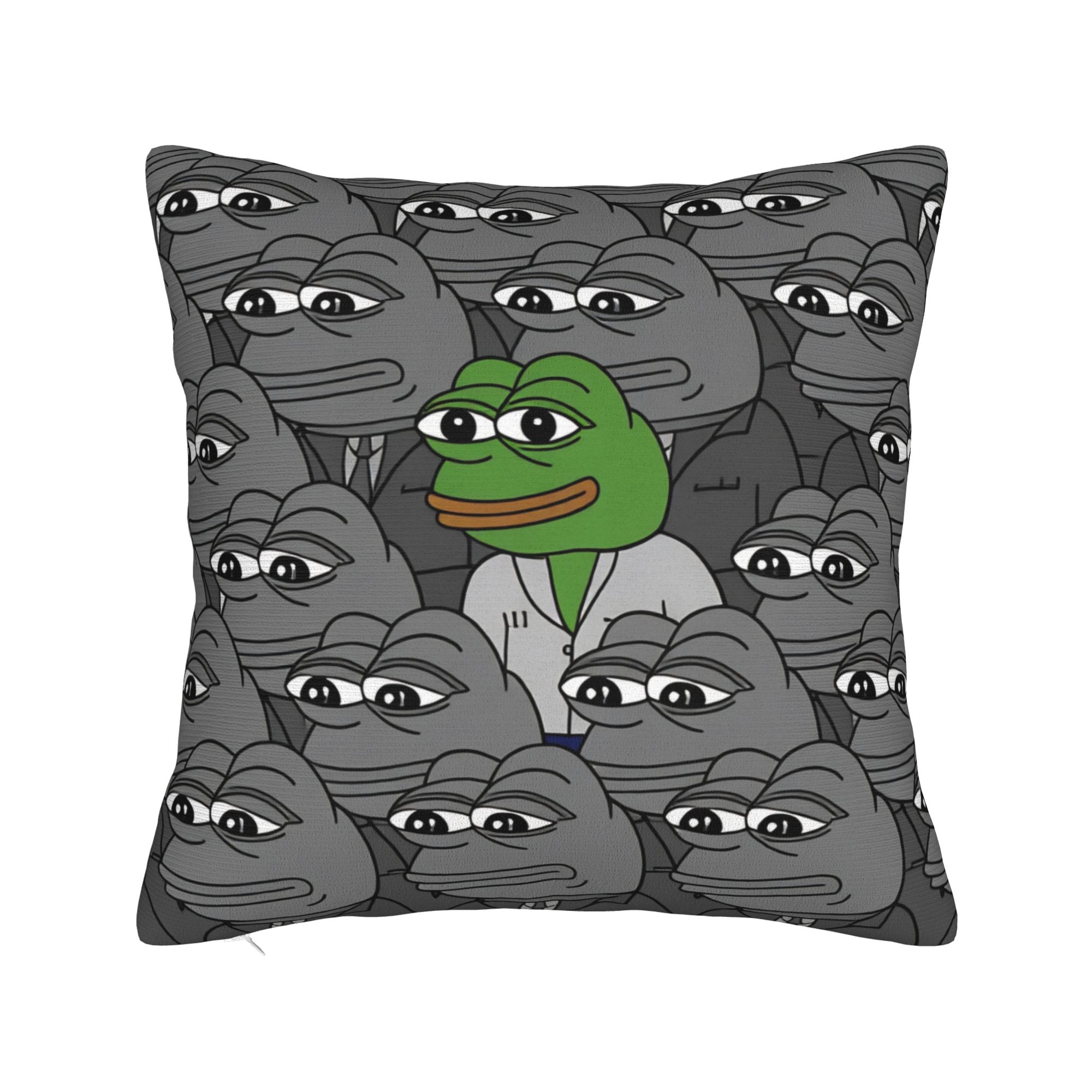 Pepe the Frog Pillow Case Graphic Pillow Cover Fashion Pillowcases For Sofa Home Decor 30x30cm 12x12in