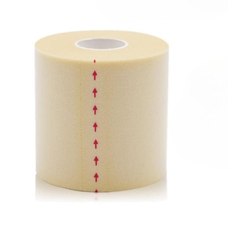 

1 рулон спортивного тейпа OK TAPE Pre Wrap, атлетический тейп, пенополиуретановая подкладка, бандаж, спортивный подкладочный тейп, спортивный пенопласт для лодыжек, запястий, коленей 7cmX27m