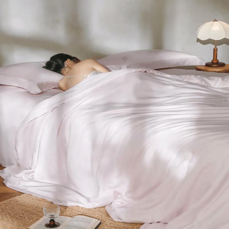 Mercury Home Textiles Washable Mulberry Silk Summer Quilt
