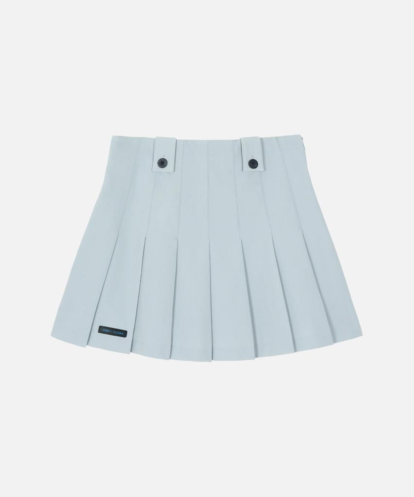 AVEN Dry Motion Tailored Pleated Skirt Sky Blue