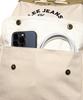 Lee Two-Way Bucket Backpack Ivory