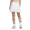 Adidas Golf Adizero Golf Back Pleated White Skirt, Water-Repellent, Skirt, Women's,